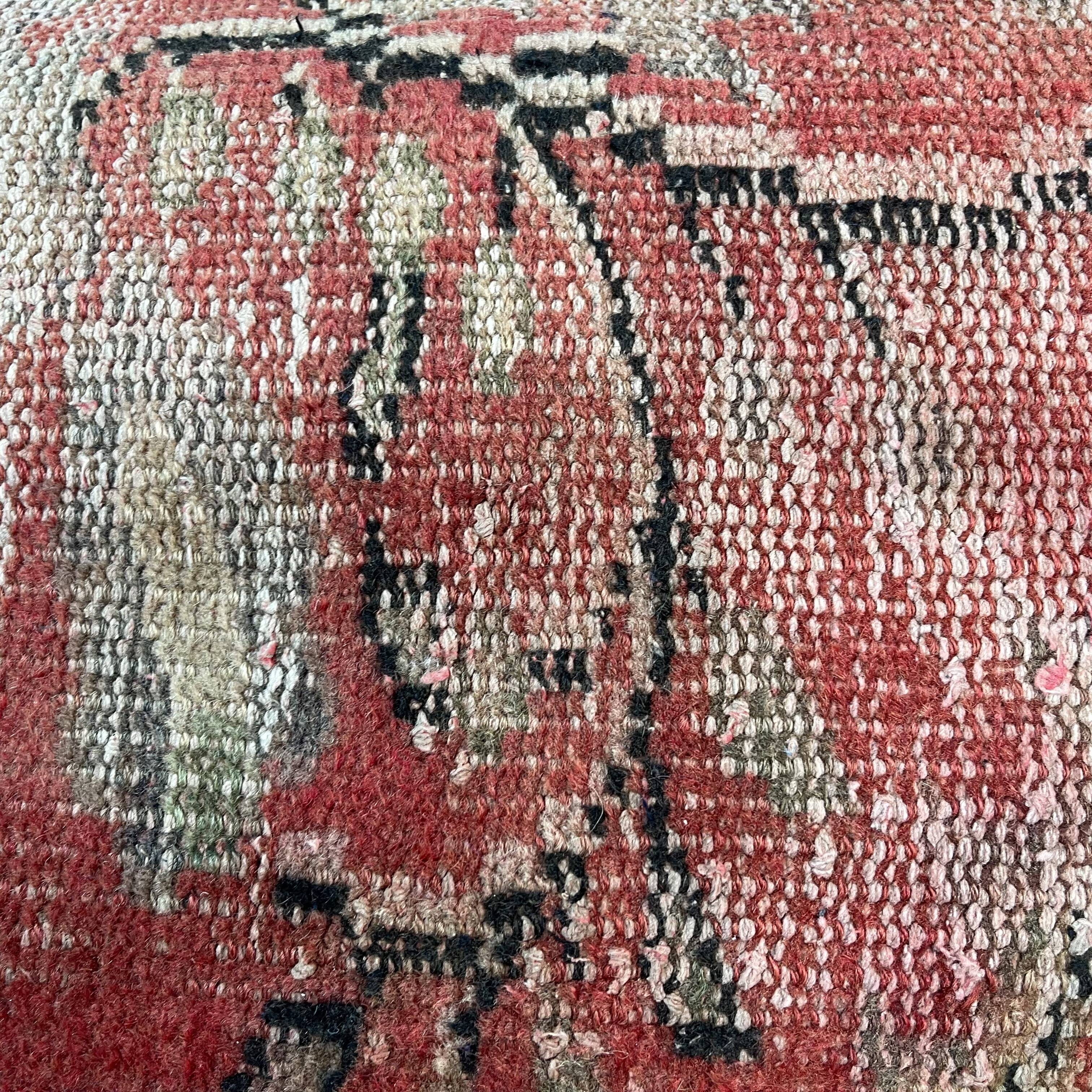 Vintage turkish handmade cushion cover , 30 x 50 cm