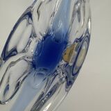 Coupe Vide-poche  en verre de Bayel estampillée