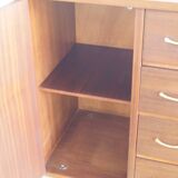 Spindle foot chest of drawers 1960