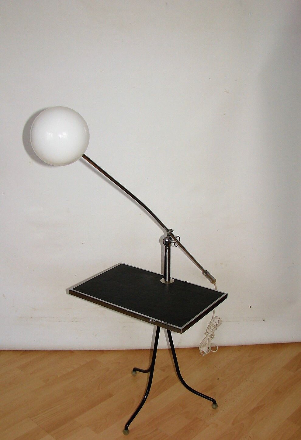 Floor lamp with table, 1960