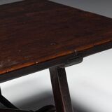 Rustic Vernacular Dining Table, France, Early 20th Century