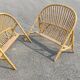 Rattan basket bed