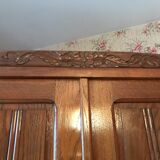 Wardrobe - Solid oak penderie Art Deco era