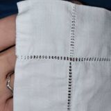 Old cotton pillowcase