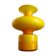 Yellow "Carnaby" Range Glass Vase by Per Lütken for Holmegaard, 1960s