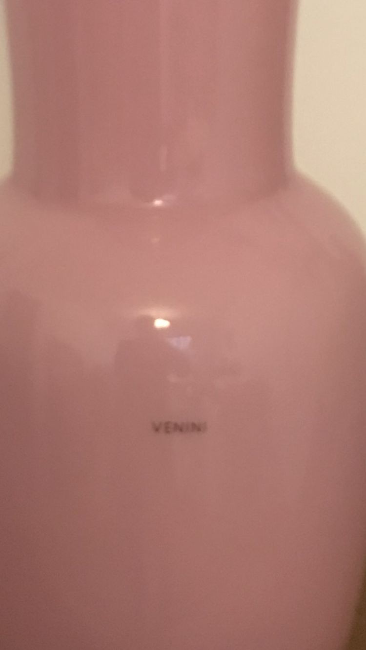 Vase Venini Opalino
