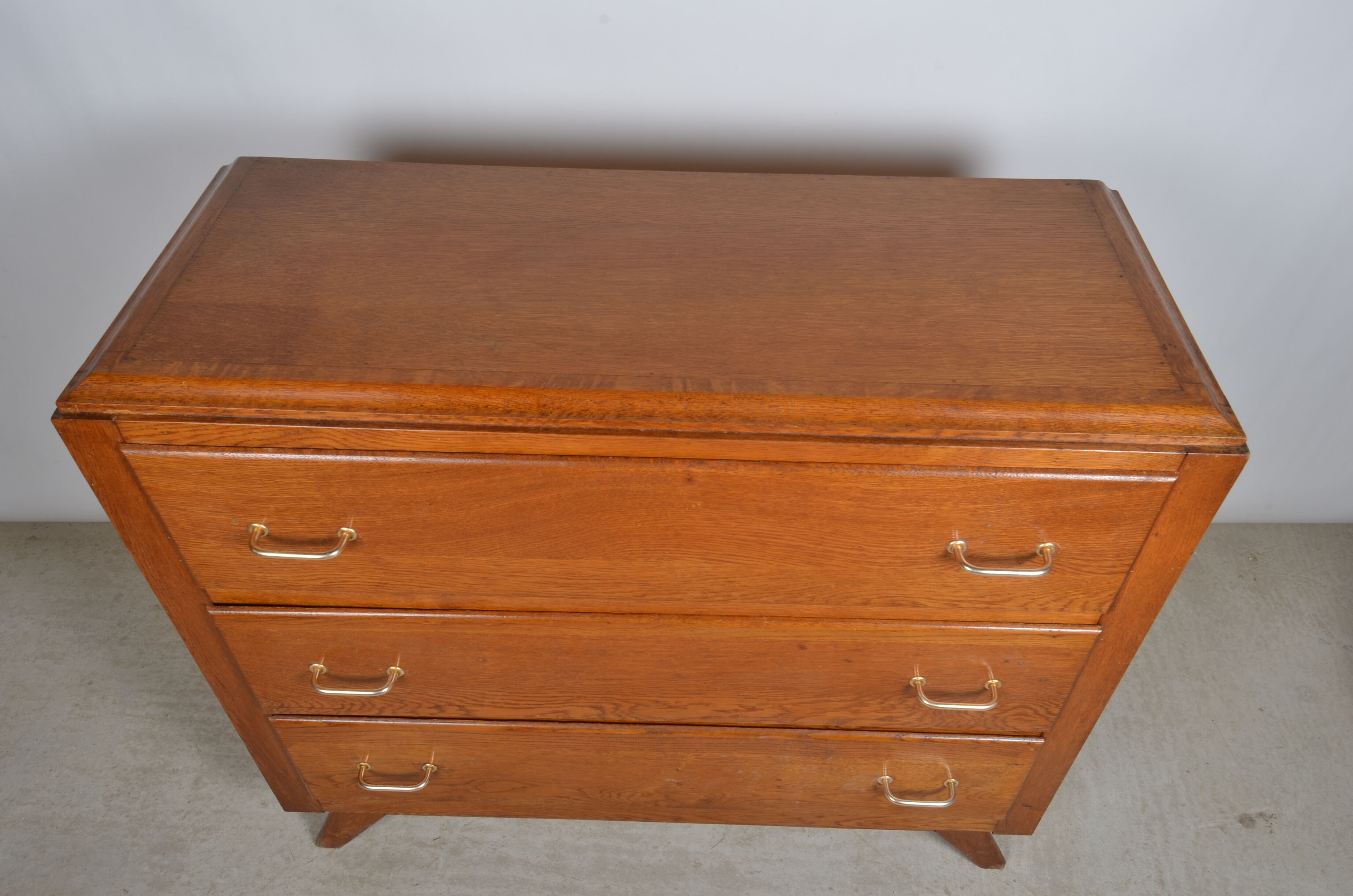 Chest of drawers compass feet 1950