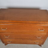 Chest of drawers compass feet 1950