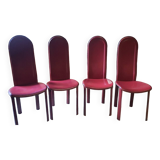 4 Roche Bobois chairs