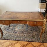 Louis XV style marquetry desk