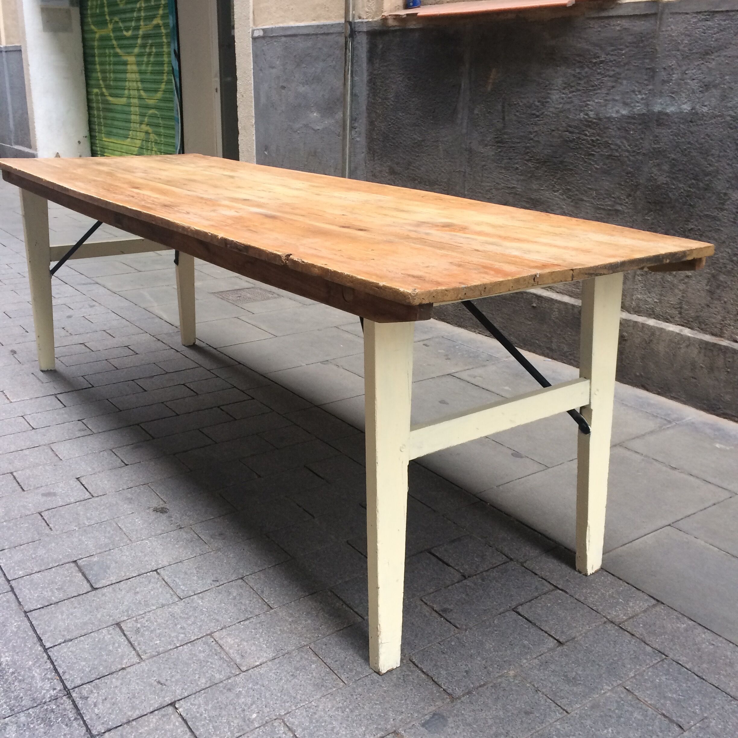 Table en bois pliable