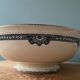 Old iron earth salad bowl R&A Salins, Jumièges model