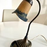 Adjustable table lamp in glass paste, 1960s