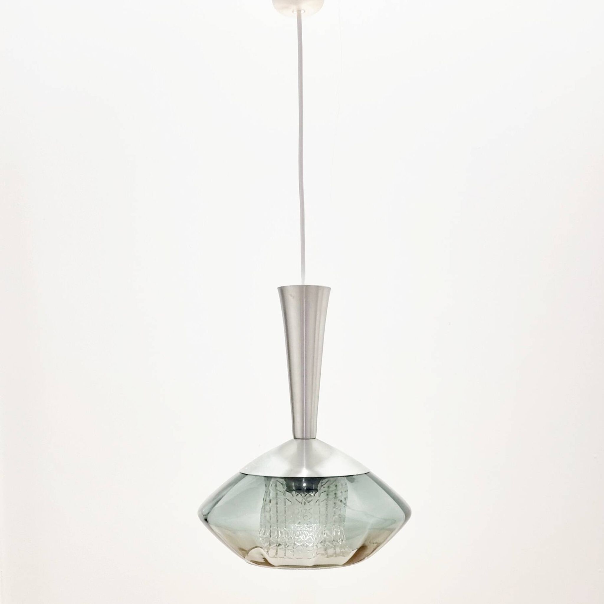Mid-Century Scandinavian Glass Ceiling Light/Pendant by Carl Fagerlund for Orrefors, 1960s