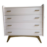 Renovated large format vintage chest of drawers