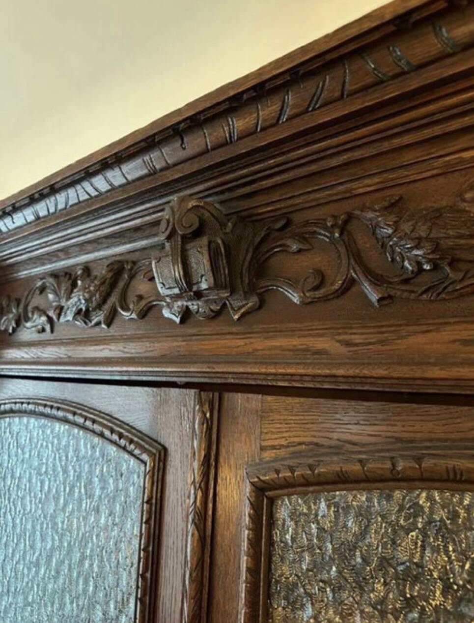 French Renaissance library Barley twist renaissance