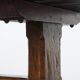 Very Heavy Antique French Table from the Early 1900s in Solid Oak