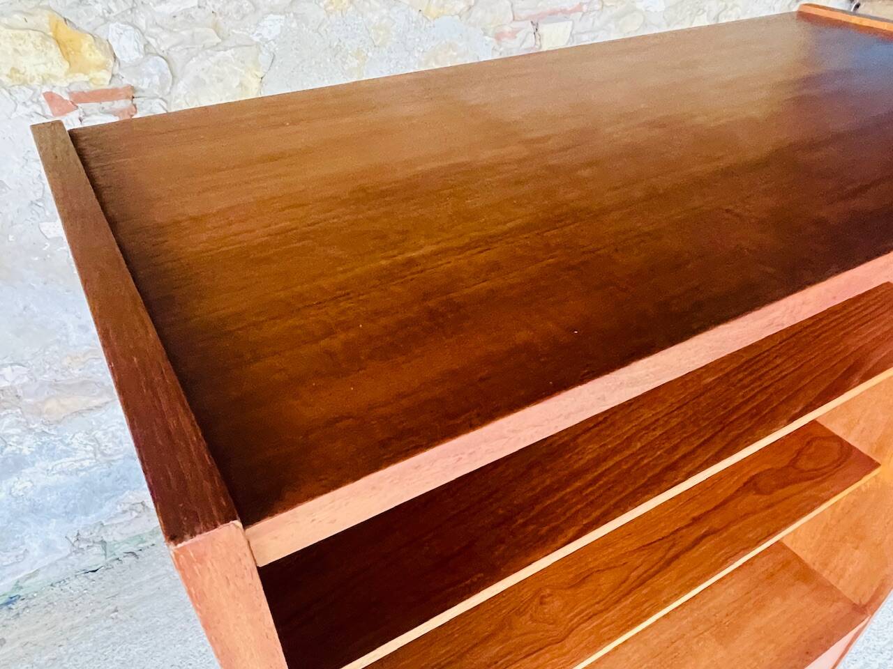 Vintage teak wall unit, circa 1960's