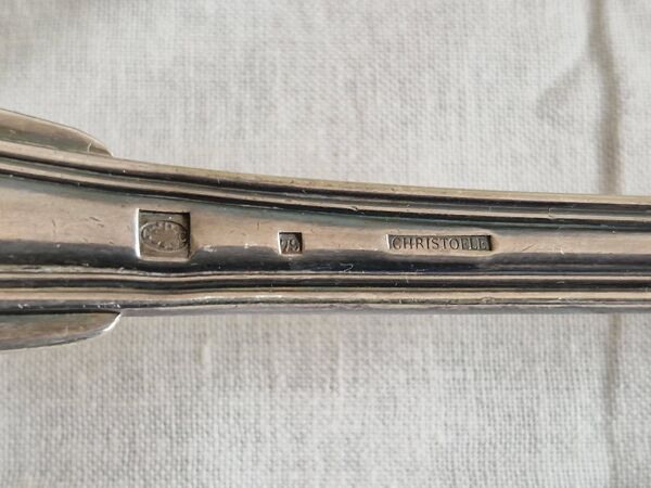 Ménagère Christofle – 13 pièces – Modèle Violonné au Filet