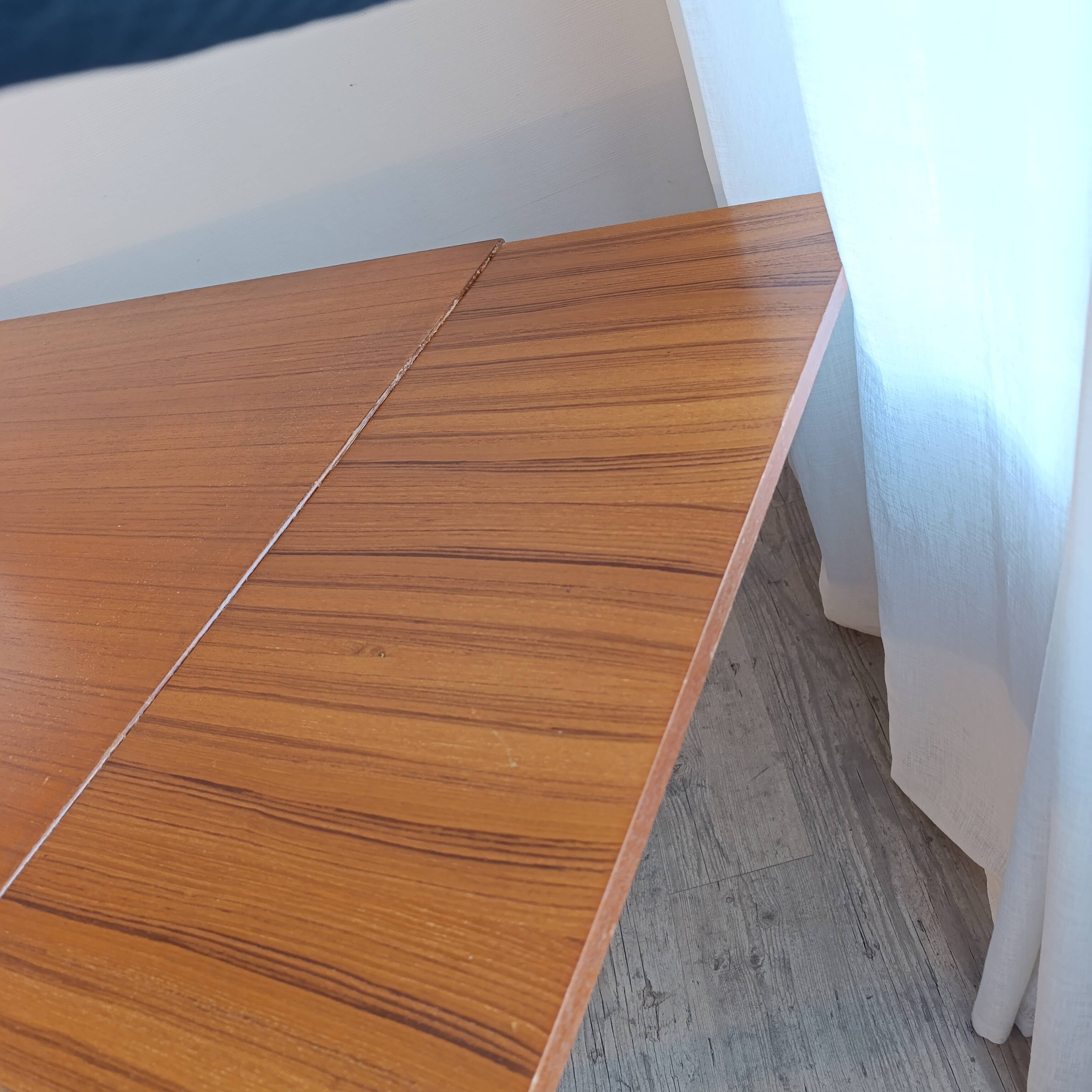 Danish vintage teak dining table from the 1960s.
