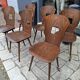 Lot of 12 Baumann chairs model Gentiane.