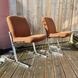 Pair of low chairs