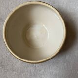 Digoin enamelled stoneware salad bowl