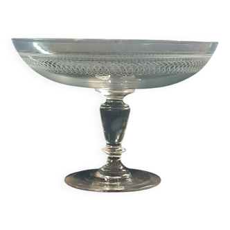 Grande coupe en cristal