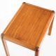 Small vintage teak side table. France, 1960s