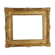 Cadre XIXe siècle style Louis XV bois stuc doré d'origine 66x57 feuillure 47x39 cm SB