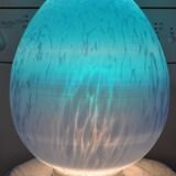 Egg blue speckled atmosphere lamp