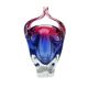 Vase by J. Hospodka for Chribska Glassworks, Former Czechoslovakia, 1960s