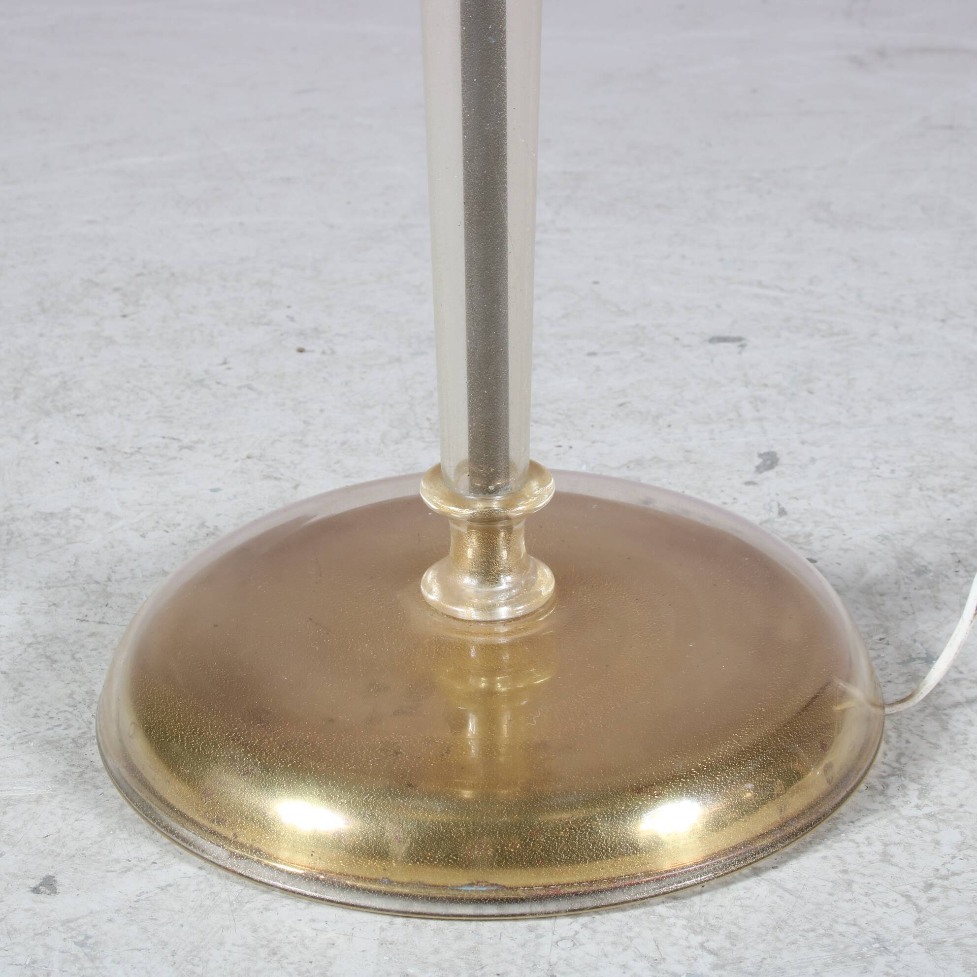 1940s Murano glass floor lamp from Italy