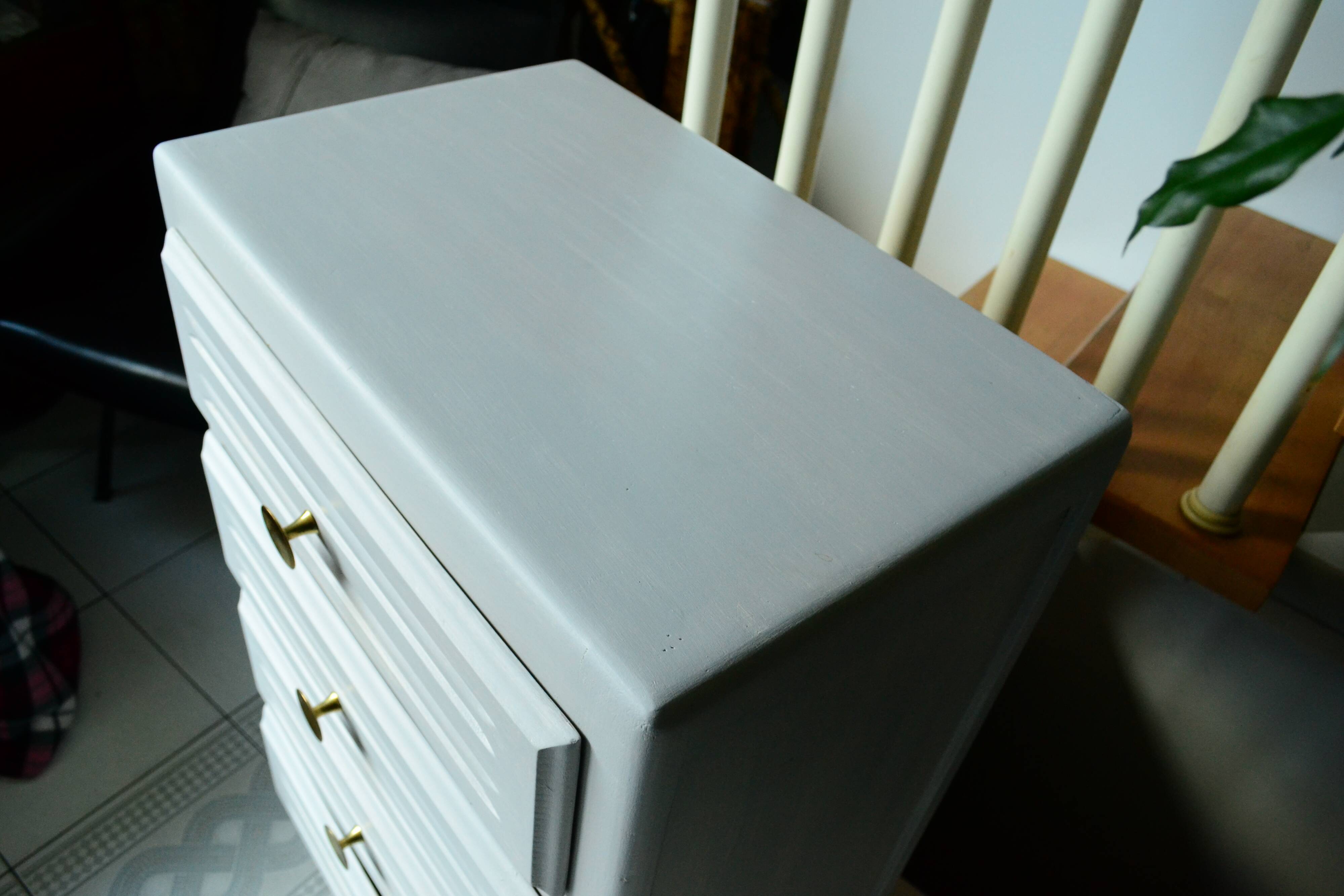 60s grey chest of drawers