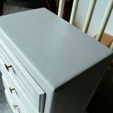 60s grey chest of drawers