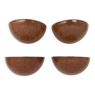 Mid-Century set of 4 ceramic wall lamp sconce , 1970s