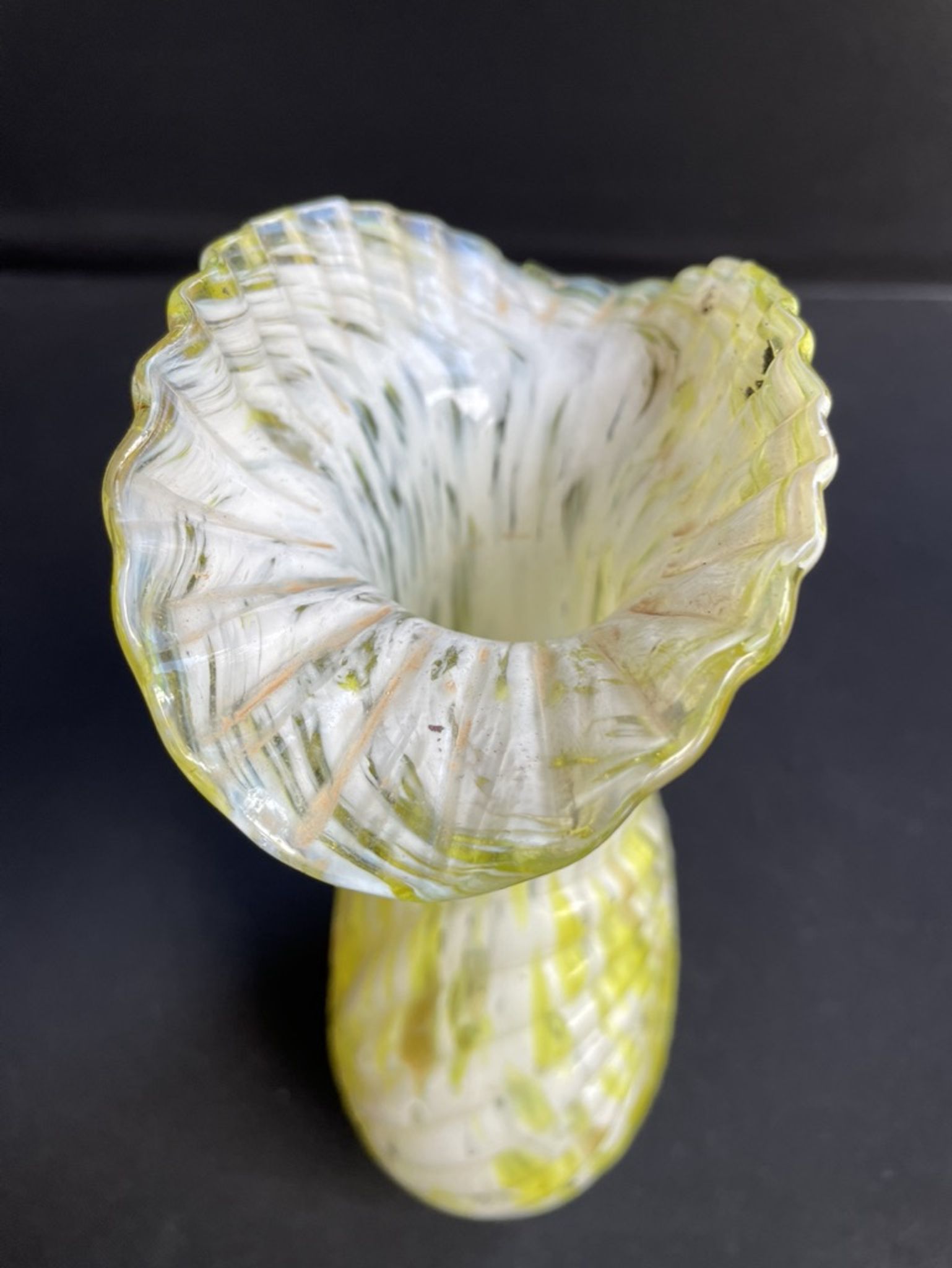 Vase Bouquet Holder "Sun" - F. T. Legras listed
