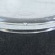 Pair of pressed moulded glass bottles mats