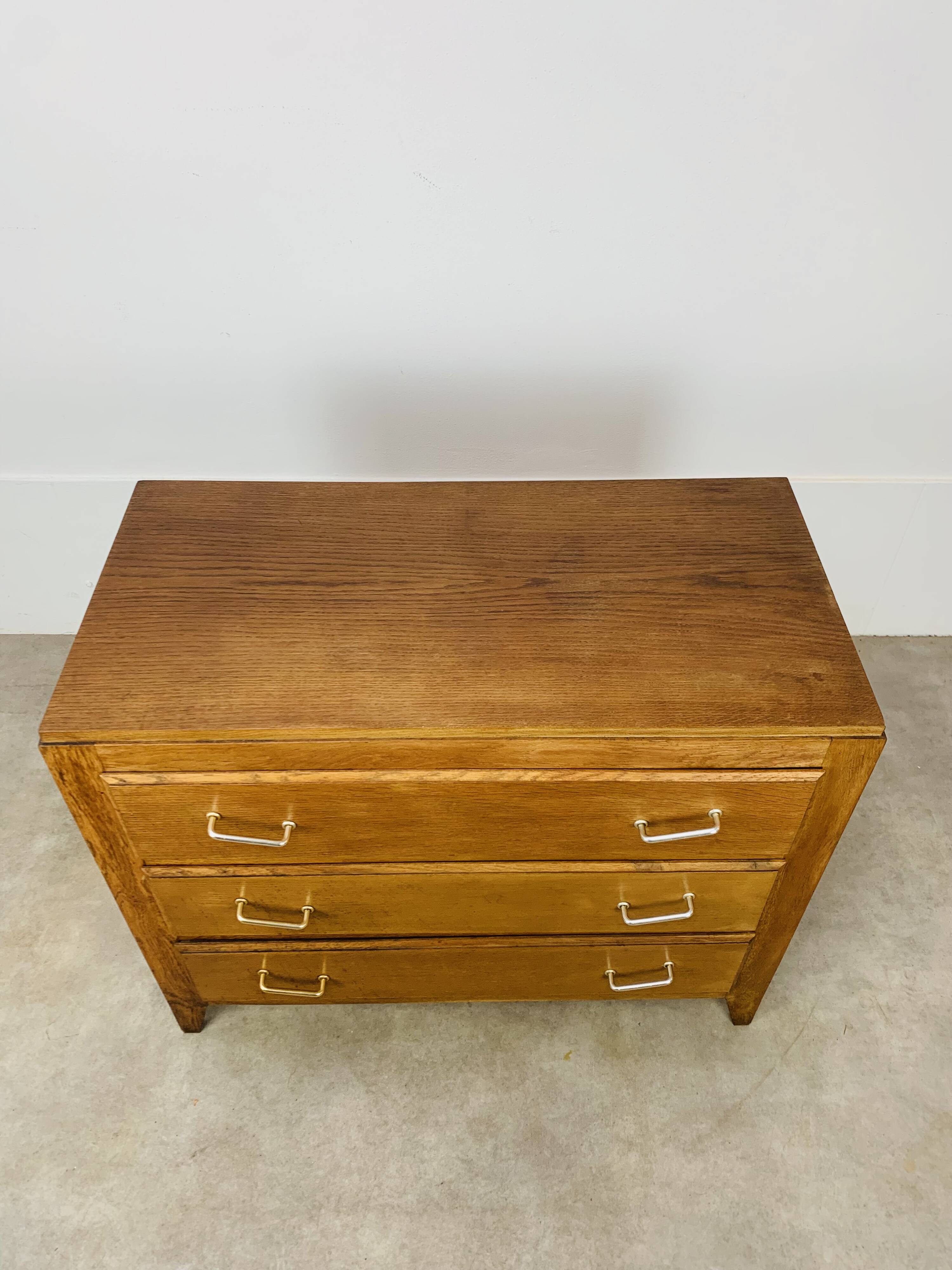 Commode pieds compas années 50, vintage