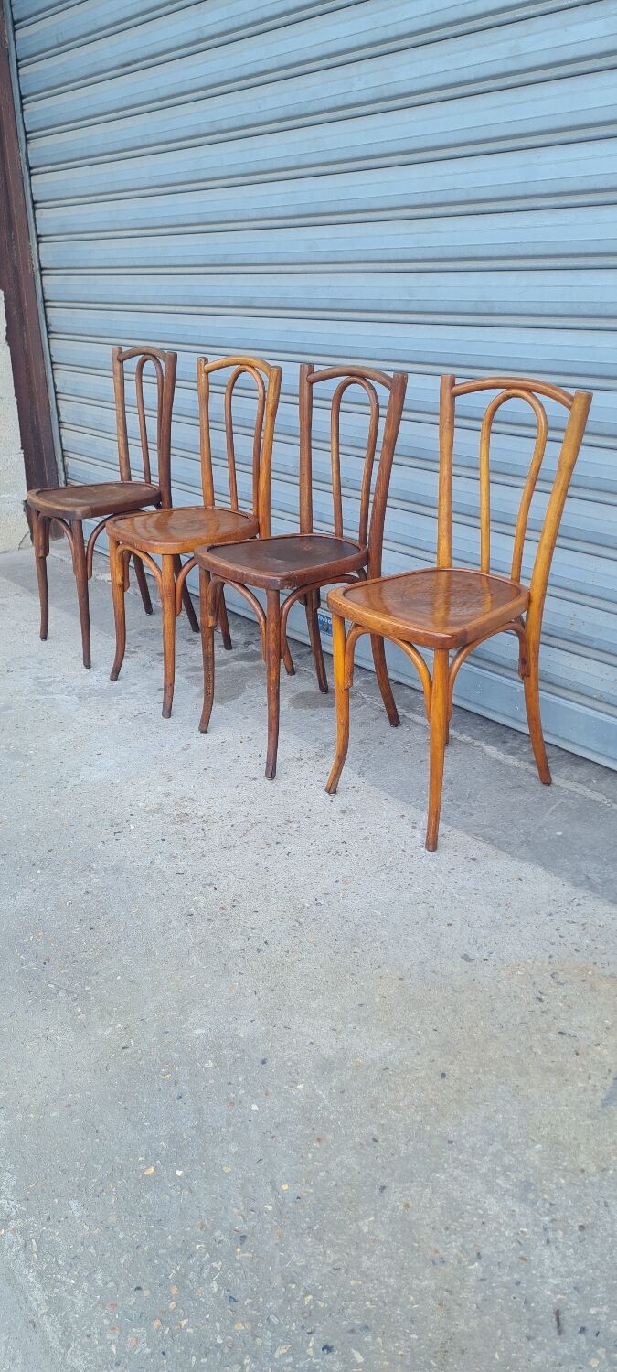 Set of 4 fischel bistro chairs