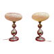 Nickel-plated lamps from the 1950s