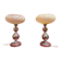 Nickel-plated lamps from the 1950s