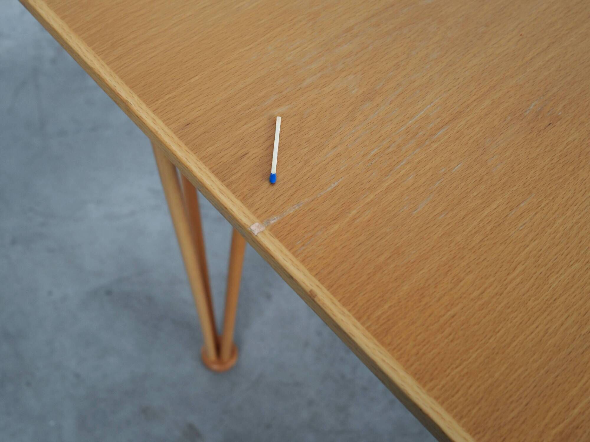 Ash table, Danish design, 1970s, production: Denmark