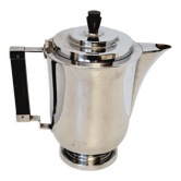 Old tea maker art deco metal and wood