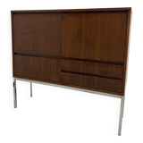 African rosewood drink cabinet, circa 1950