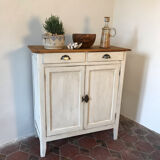 Parisian vintage white buffet