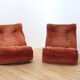 Paire de fauteuils Orchidée, Michel Cadestin