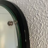 Vintage mirror 1960 asymmetrical rearview mirror - 55 x 38 cm