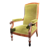 Fauteuil Voltaire vert