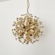 Grand lustre floral en boule par Palwa